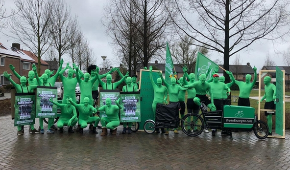 Groenbezorgen wint tweede prijs bij Ujese Optocht 2019